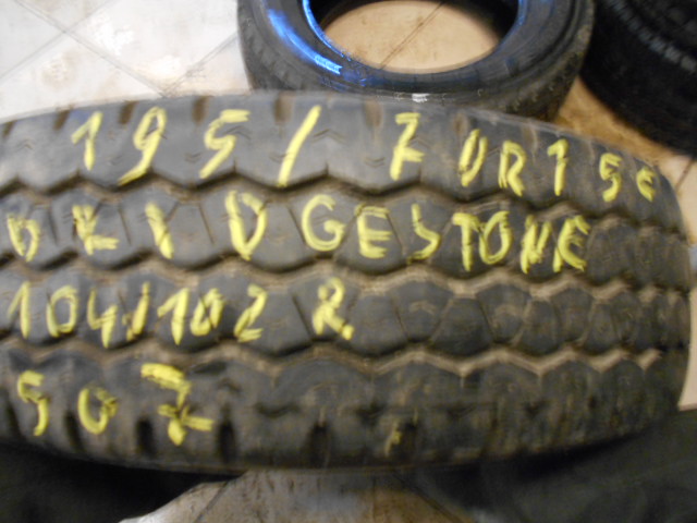 OPONA 195/70R15C BRIDGESTONE R623 7,2MM 195 70 15C
