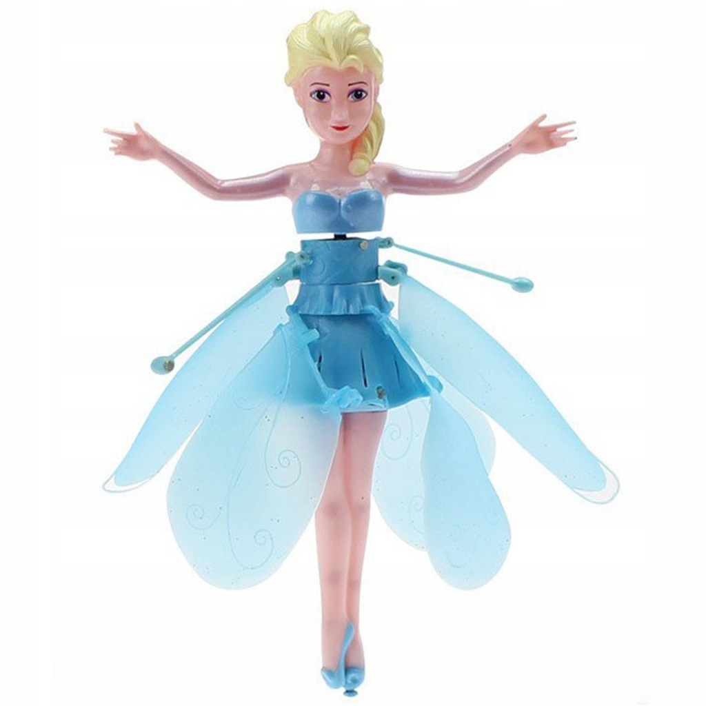 LATAJĄCA WRÓŻKA ELSA FROZEN Z POZYTYWKĄ