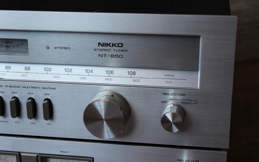 Wzmacniacz + Tuner Nikko NA850 + NT850 Vintage 7556449706