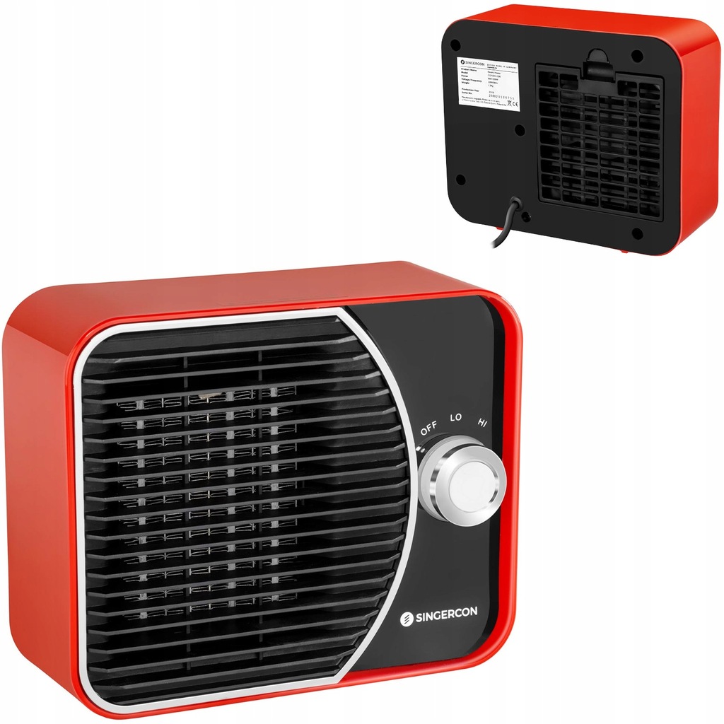 Grzejnik Elektryczny Termowentylator Farelka 1200W