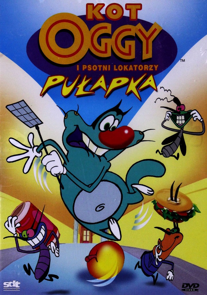 KOT OGGY I PSOTNI LOKATORZY: PUŁAPKA [DVD]