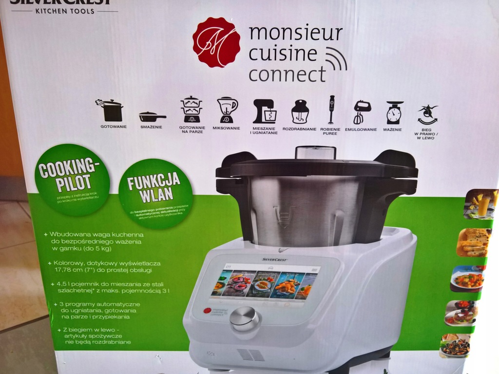 Silvercrest Monsieur Cuisine Connect With Wifi 1000w 