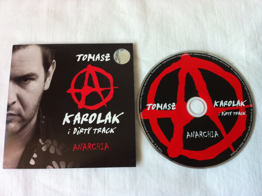 Tomasz KAROLAK i DIRTY TRACK Anarchia ULTRA RARE!!