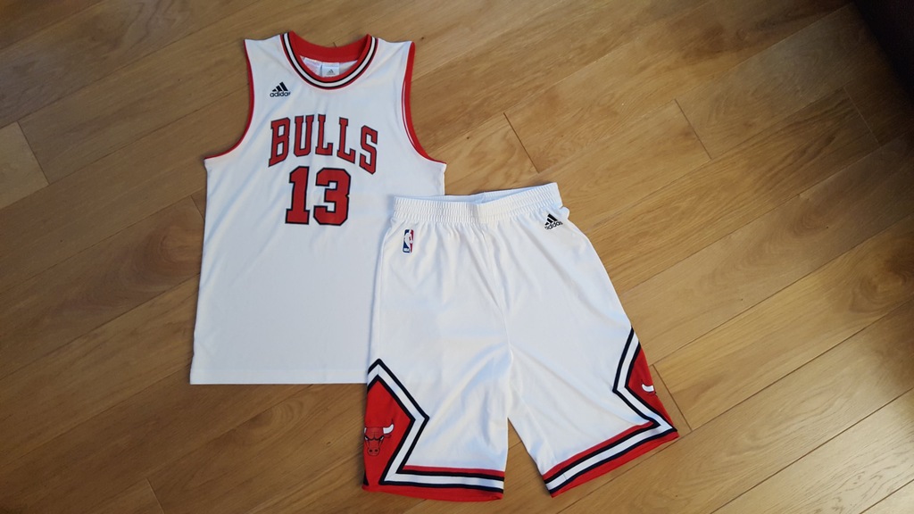 Strój koszykarski Adidas CHICAGO BULLS #13 roz 164