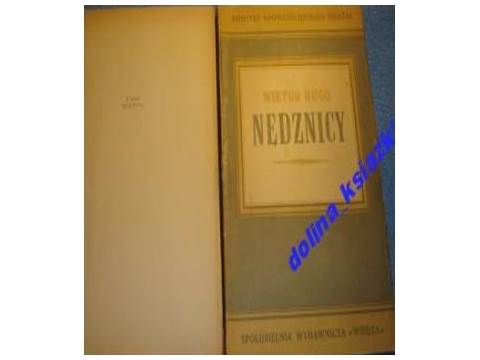 Nędznicy Tom I - II Wiktor Hugo wyd.1948 r.