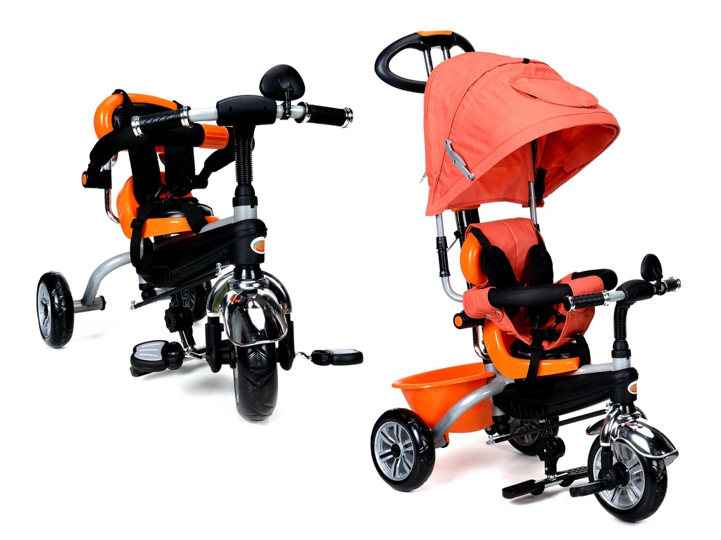 Rowerek Trójkołowy PATY BIKE PLUS dla DZIECI 3w1