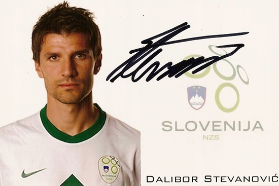 Autograf DALIBOR STEVANOVIĆ! Śląsk, Mundial 2010!
