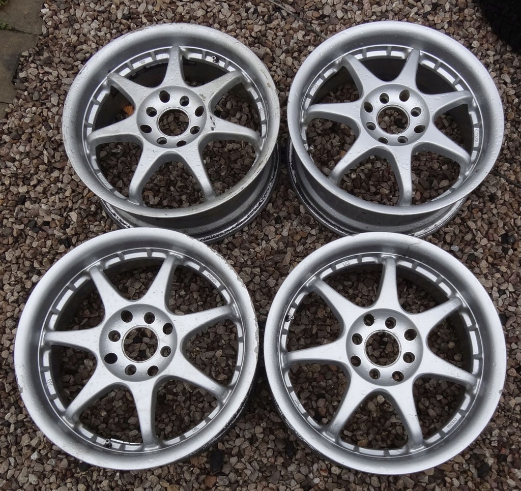Felgi KOSEI 16x7 ET45 4x100 4x114 waga 6,5kg JAPAN
