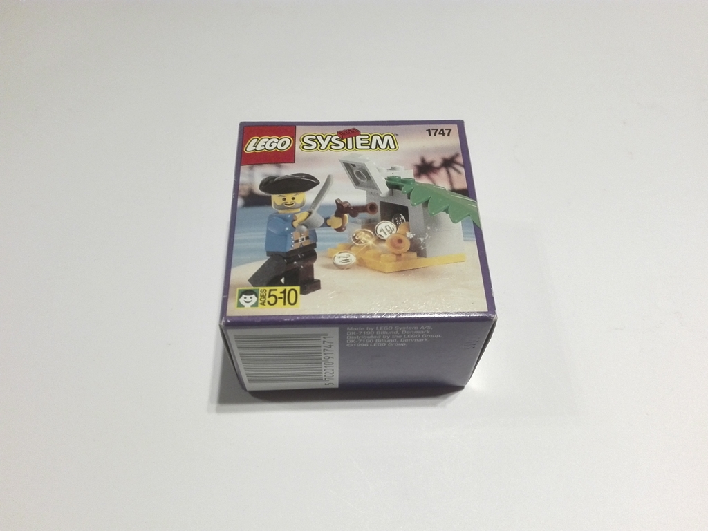 Lego 1747 Pirates Treasure Surprise 1996 NOWY!