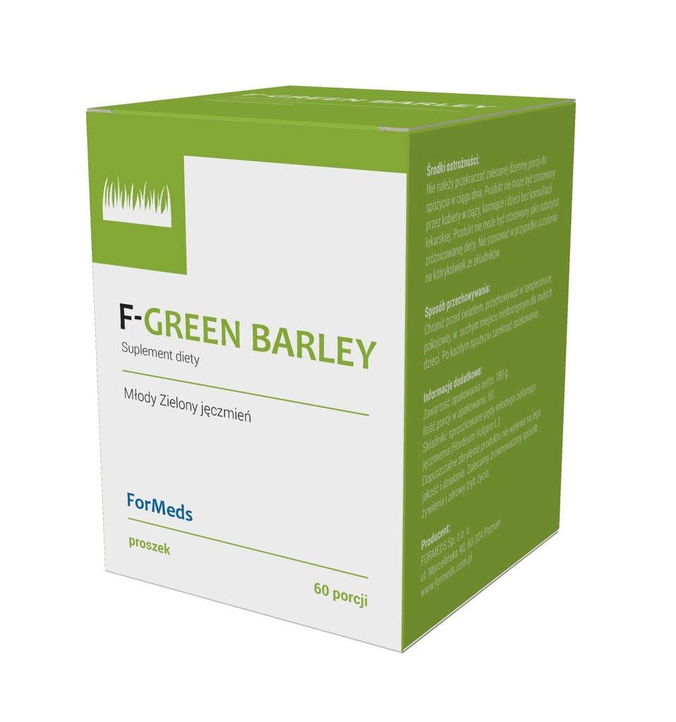 Zielony jęczmień 2 000 mg F-GREEN BARLEY