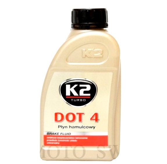 Płyn hamulcowy K2 DOT-4 DOT4 500ml