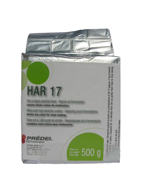 Drożdże winiarskie do wina HAR 17 (10g)