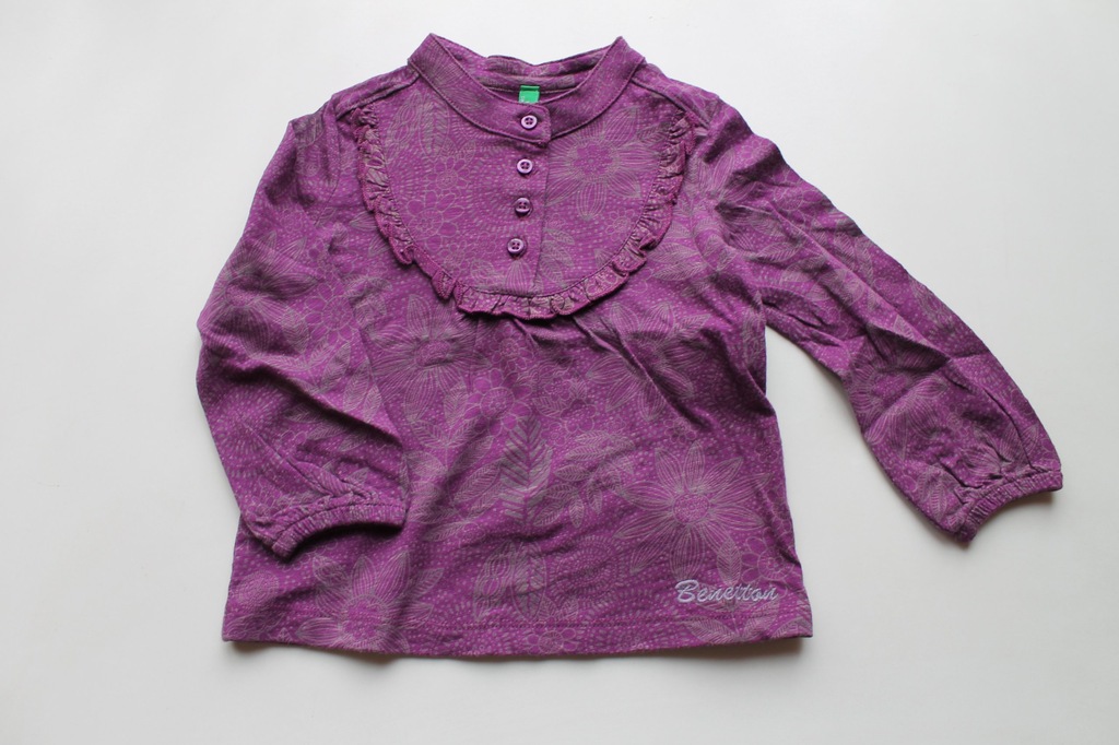 koszula koszulka bluzka BENETTON 74 cm 6-9 m-cy