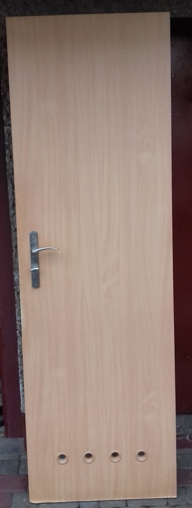 Drzwi łazienkowe PORTA buk Bawaria 60 prawe