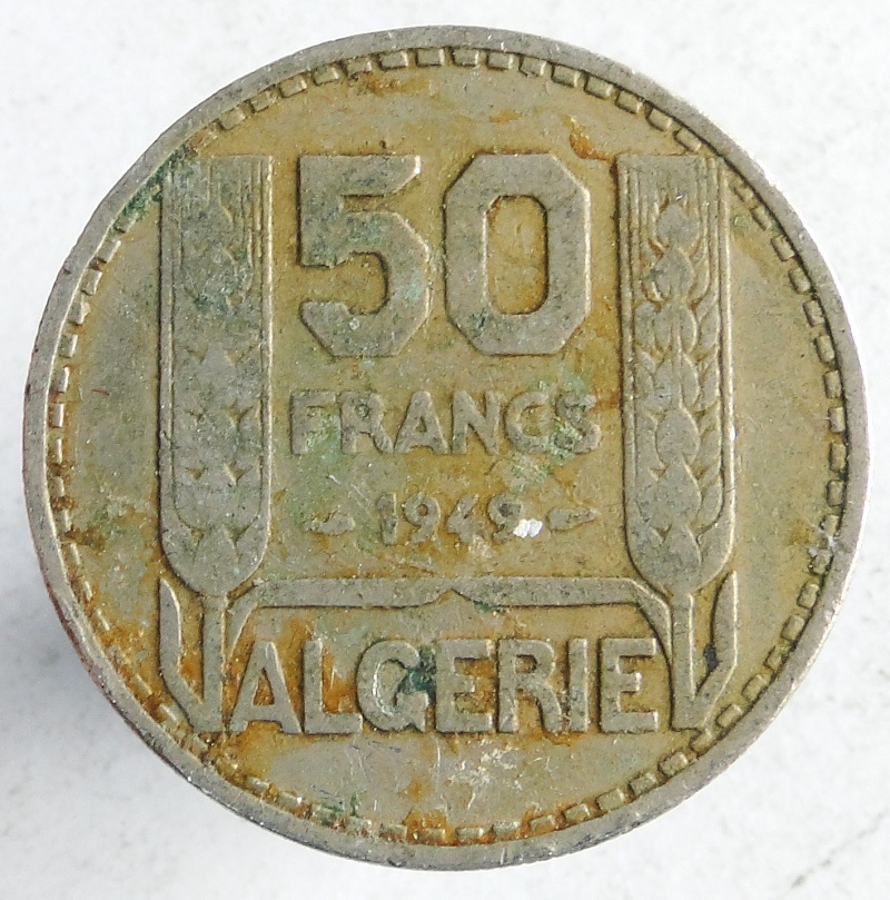 1949 Algieria Kolonia Francuska 50 franków