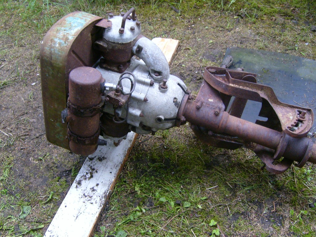 Radziecki silnik desantowy poj. 750 cm3