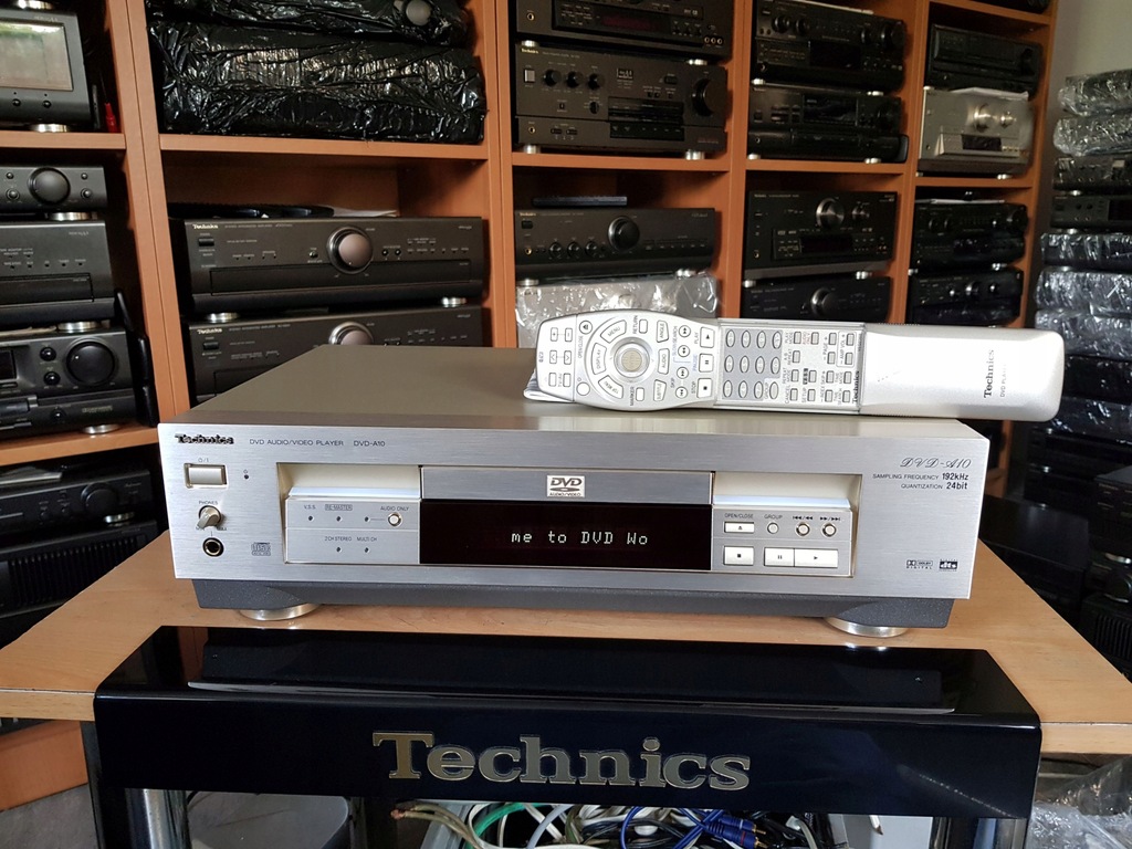 ODTWARZACZ DVD-A10 CD TECHNICS PILOT ORYGINAŁ GW!! - 7609663197