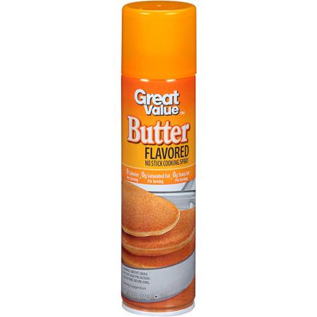 GREAT VALUE masło w sprayu dieta Dukana 227g.0 kca