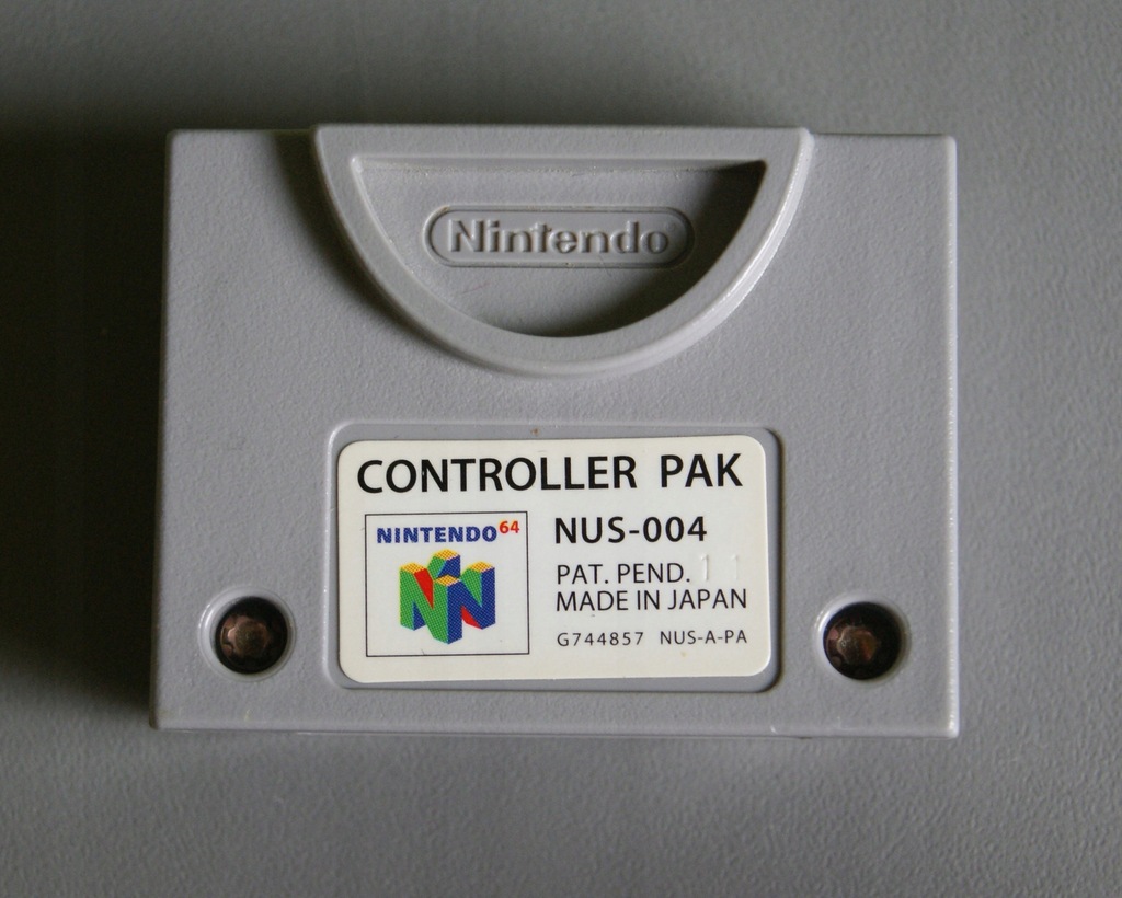 Karta Pamięci Nintendo 64 - N64