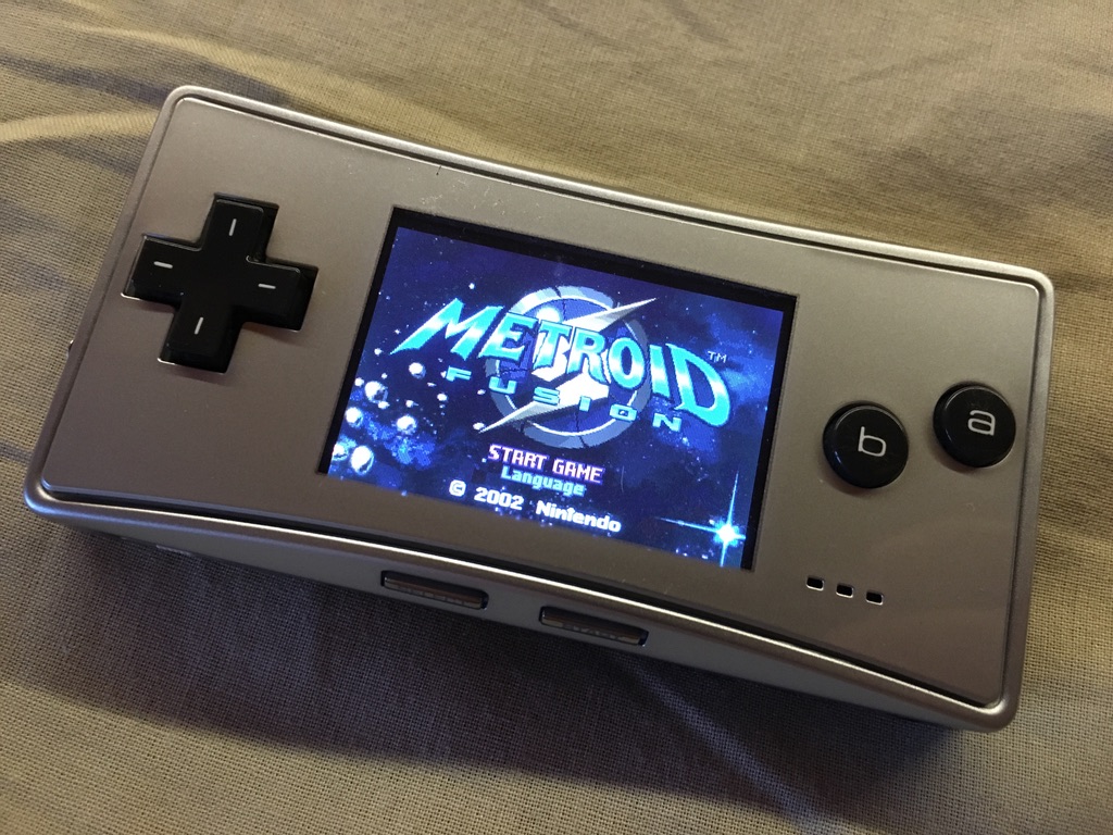 Nintendo GAMEBOY Game Boy MICRO Advance + GRY