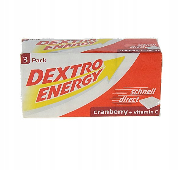 TylkoOkazjePL Dextro Energy, 138g Cranberry+Vit.C