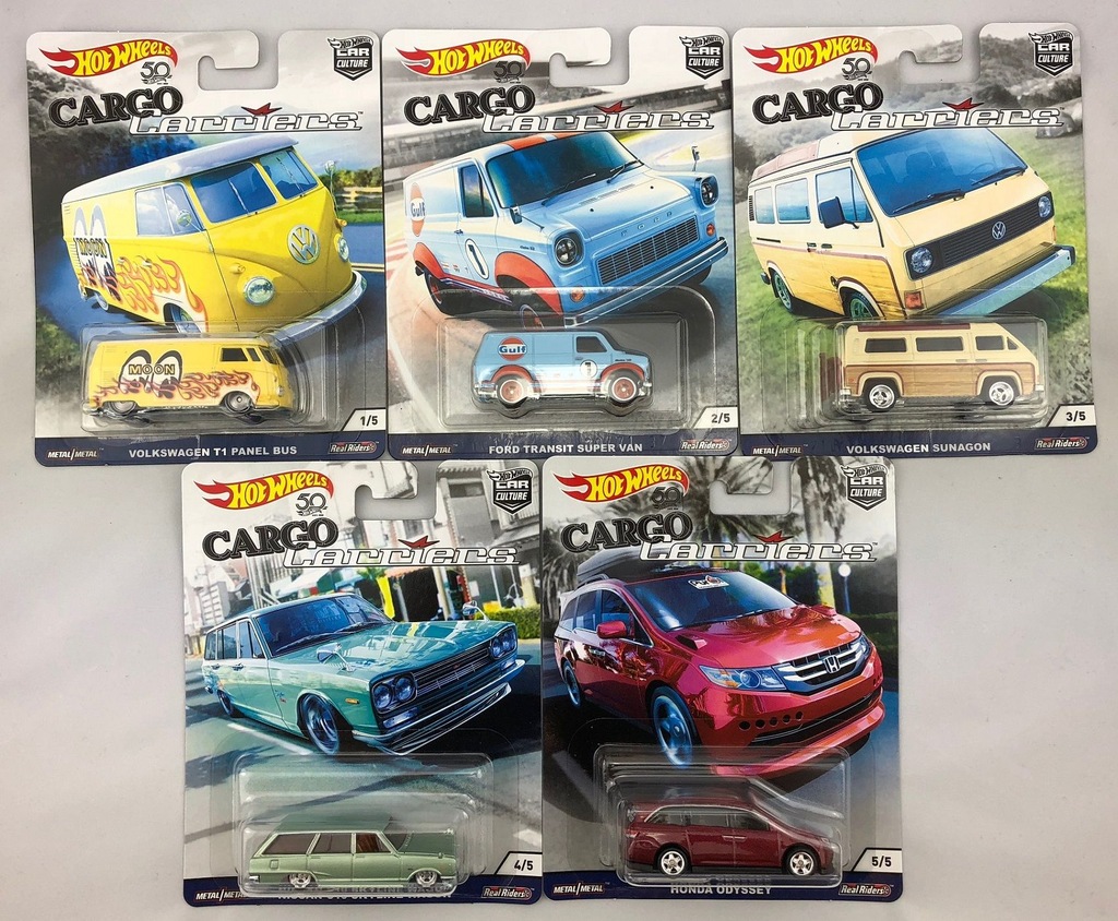 Hot wheels cargo store carriers 2018