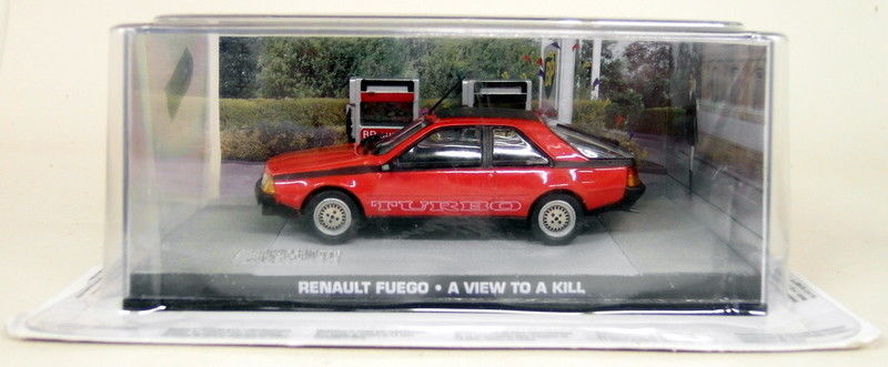 RENAULT FUEGO TURBO JAMES BOND 007 NOWY 1:43