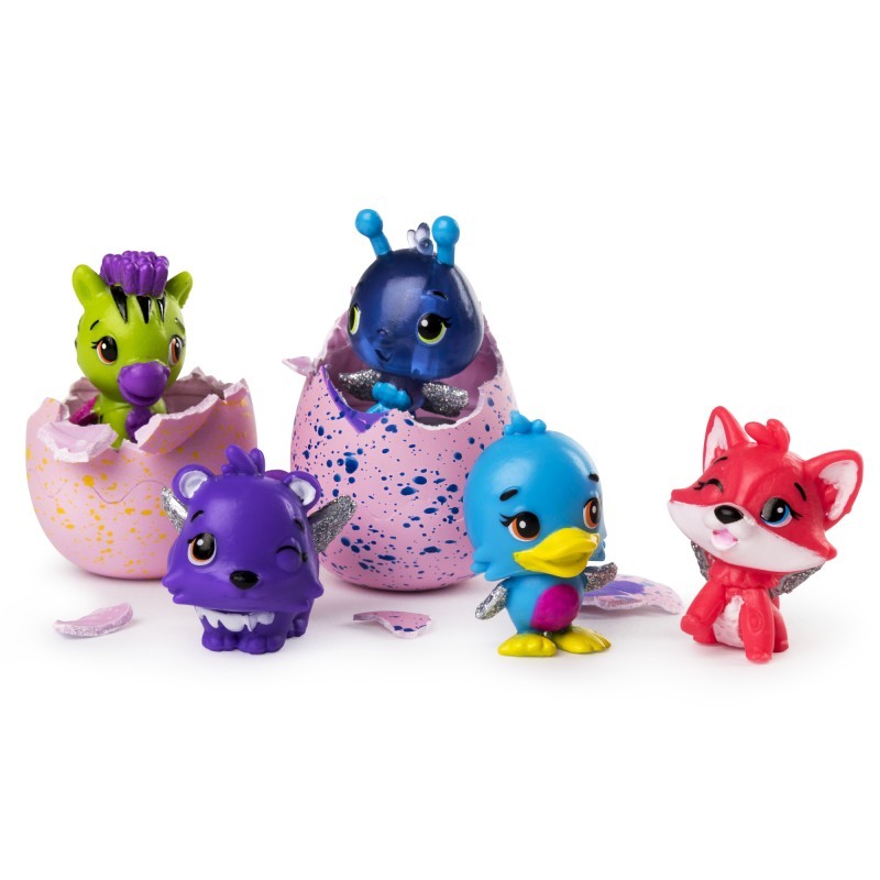 Hatchimals 4-Pak Cztery Jajka + Bonus Seria 2 Spin - 7342603539 ...