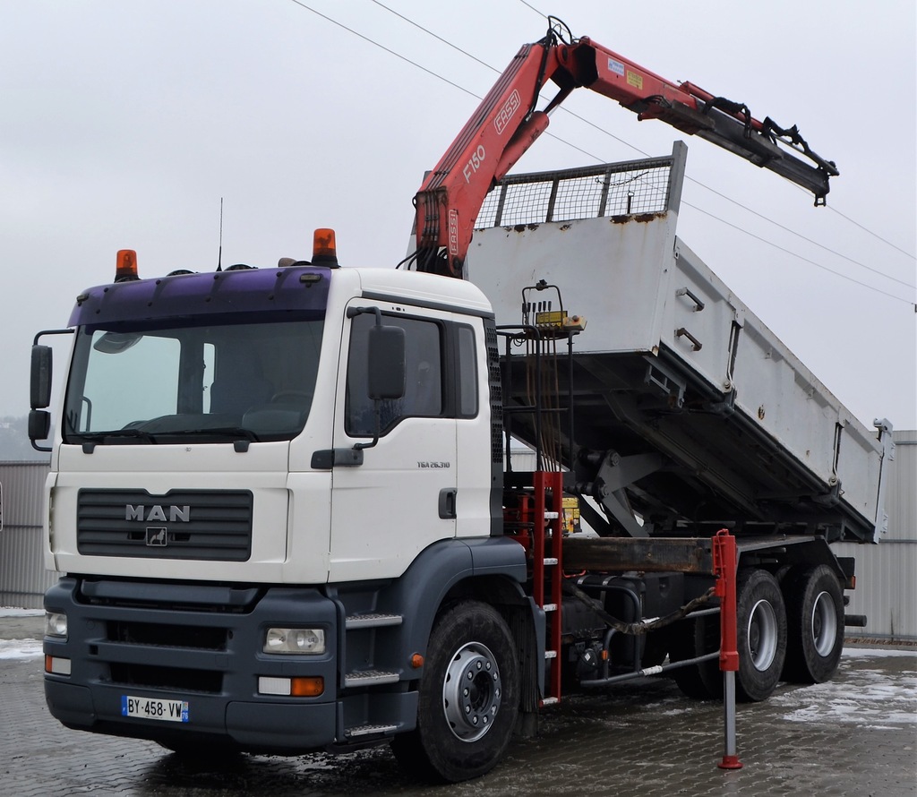 MAN TGA 26.310 Wywrotka 4.90m HDS Bordmatic!!!