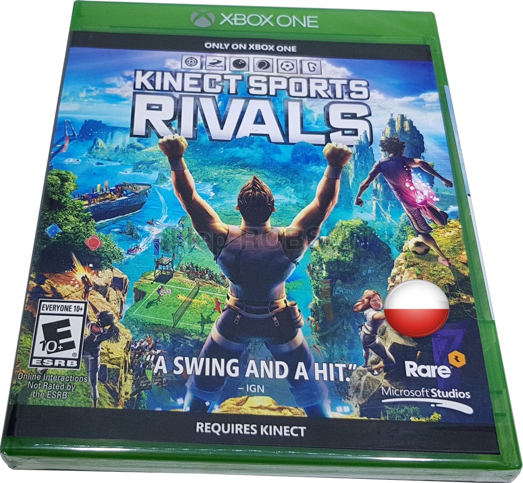 KINECT SPORTS RIVALS XBOX ONE NOWY XONE PO POLSKU ...