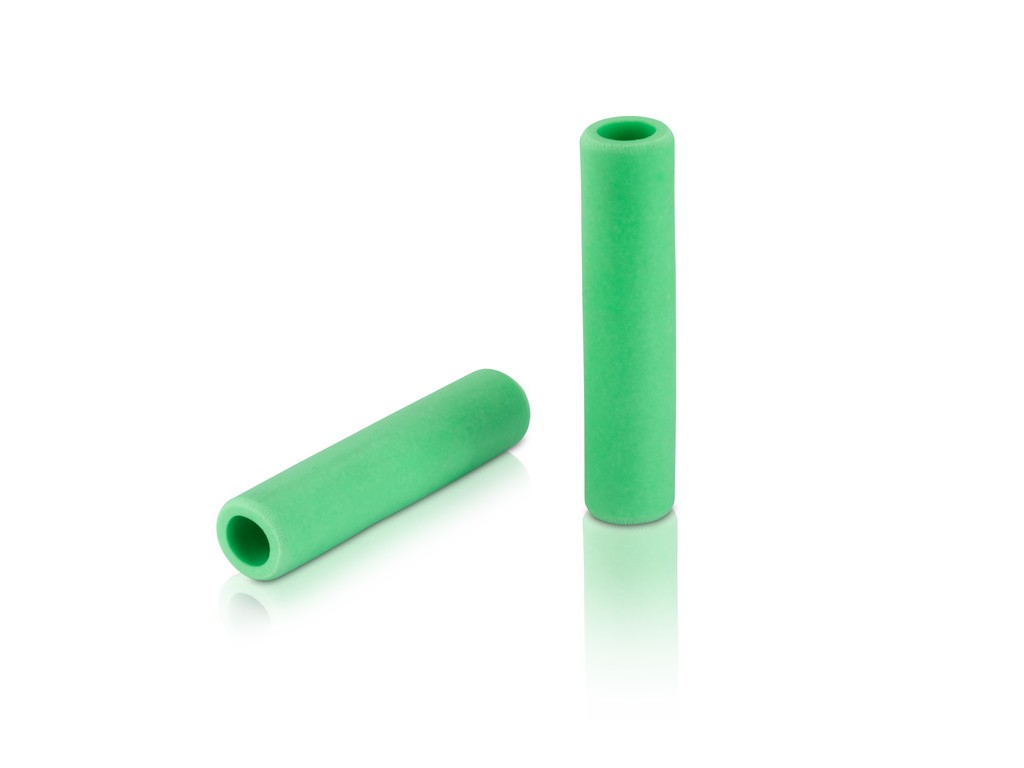 XLC GR-S31 silikonowe chwyty, 130 mm, zielone