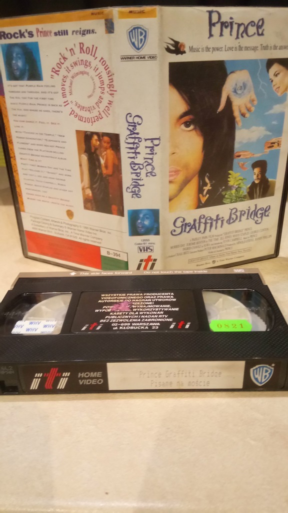 Graffiti Bridge (PRINCE) (ITI) VHS - 7067661316 - oficjalne