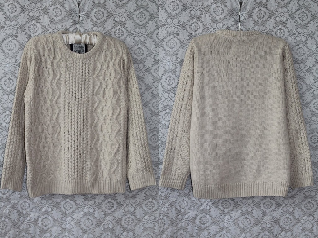 Beżowy sweterek REBEL, 140-146cm