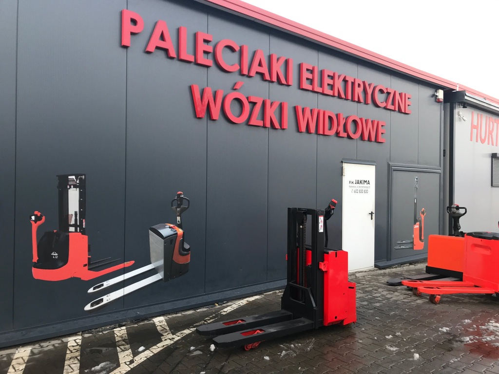PALECIAK ELEKTRYCZNY WÓZEK WIDŁOWY LAFIS 1200 KG