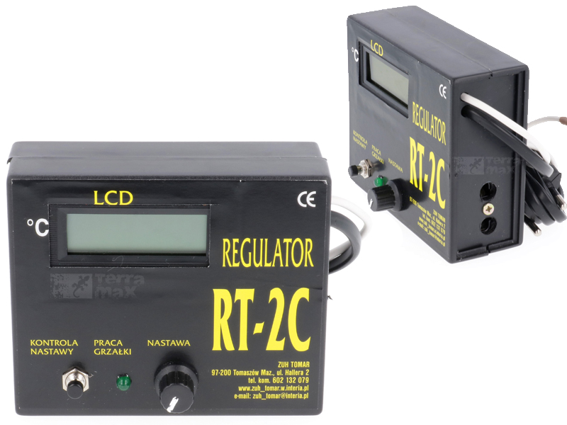 TERMOSTAT RT-2C REGULATOR TEMPERATURY 0-42C _w 24h