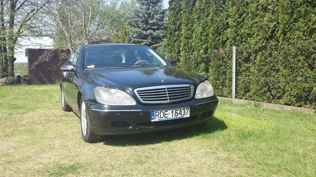 Mercedes S W220, 2001r., 3,2 diesel