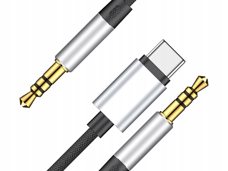 BASEUS KABEL AUDIO 2x mini Jack 3.5 mm USBC TYP C 7045665856