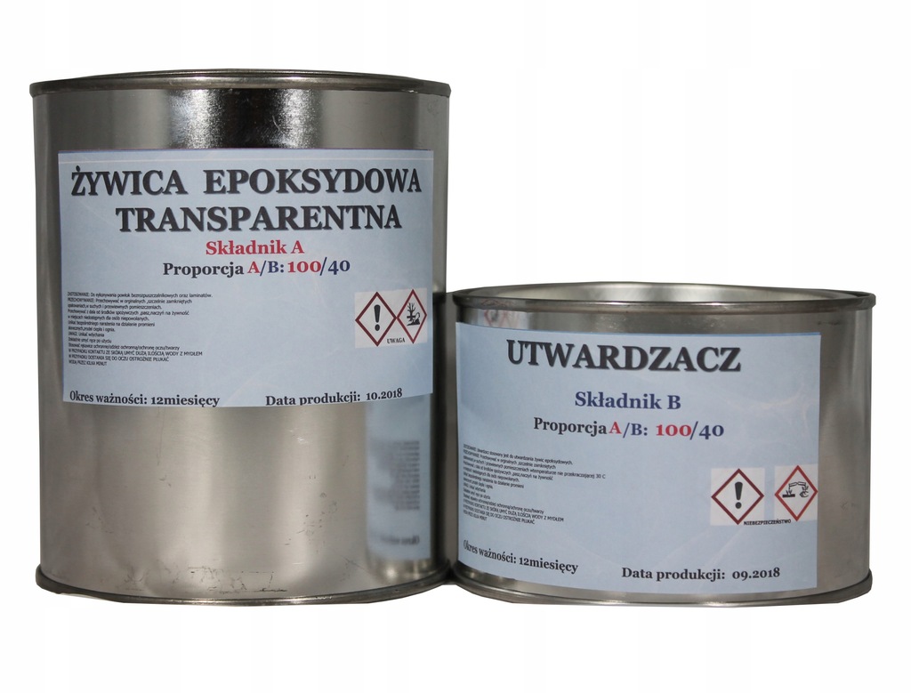 Żywica epoksydowa transparentna blaty stoły 3D 1kg