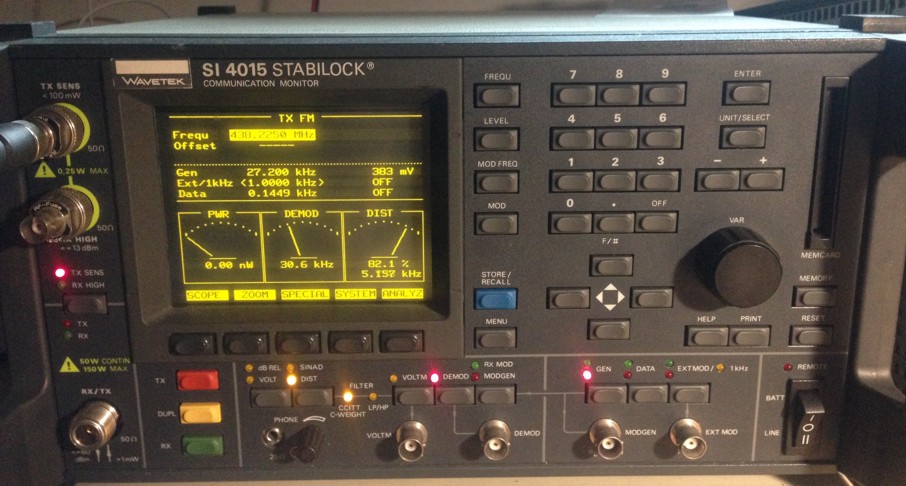 STABILOCK 4015 radiotester analizator 1GHz