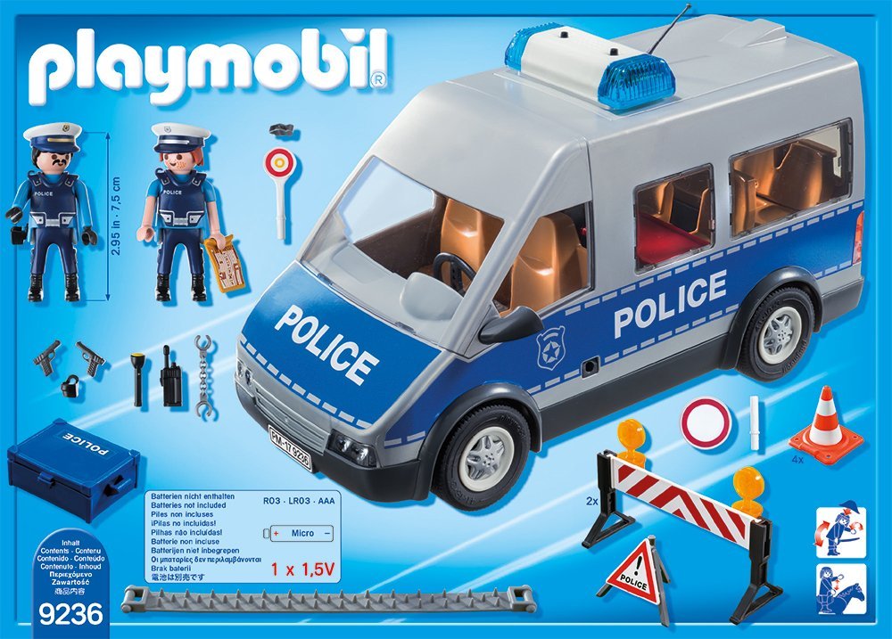 Playmobil Samochód Policyjny z blokadą 9236 7031409633