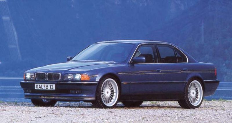 BMW e38 ALPINA B12 zestaw dekorów oryginal rarytas