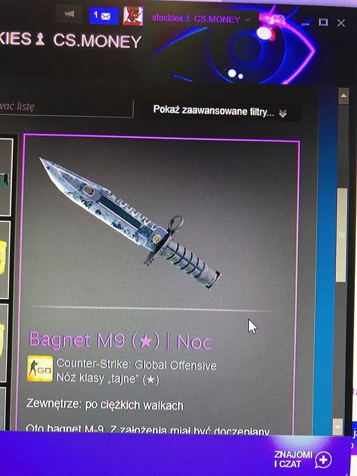 Kosa CS:GO M9 BAYONET NOC