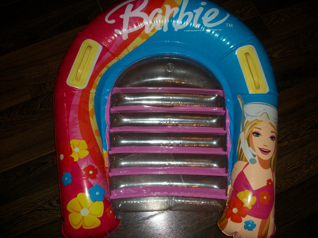 Deska ponton Barbie do pływania basen aquapark