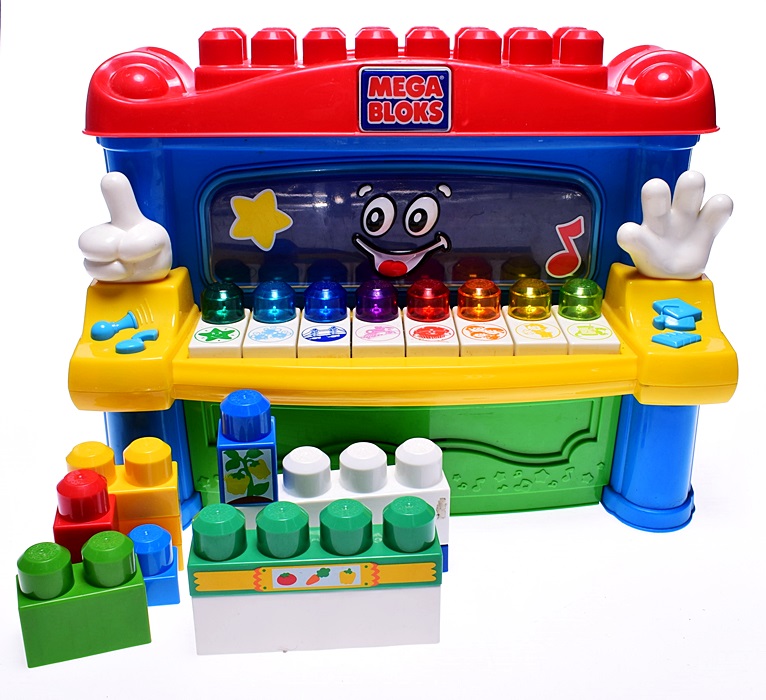 7003-73 ...MEGA BLOKS a#g TANCZACE PIANINKO BILLY