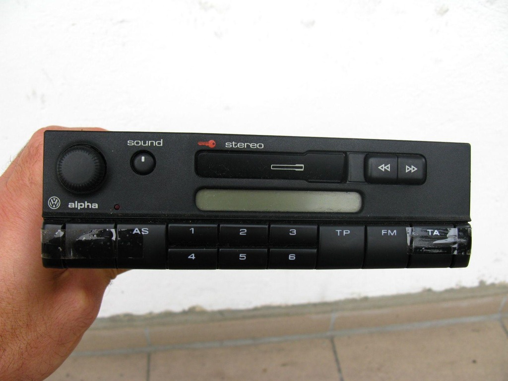 radio samochodowe kasetowe VW Alpha CC Blaupunkt