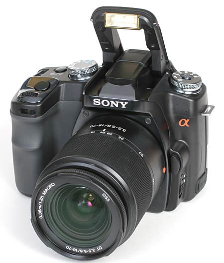 APARAT SONY ALPHA DSLR A100+OBIEKTYW SONY 18-70