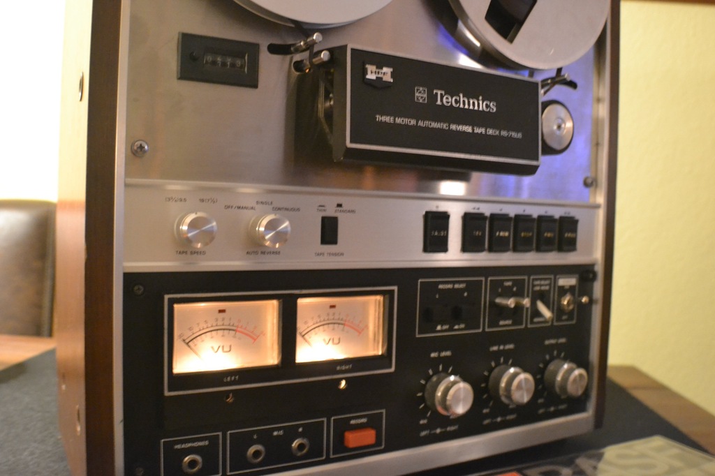 Technics RS-715 US Magnetofon szpulowy Rarytas. - 7385229164