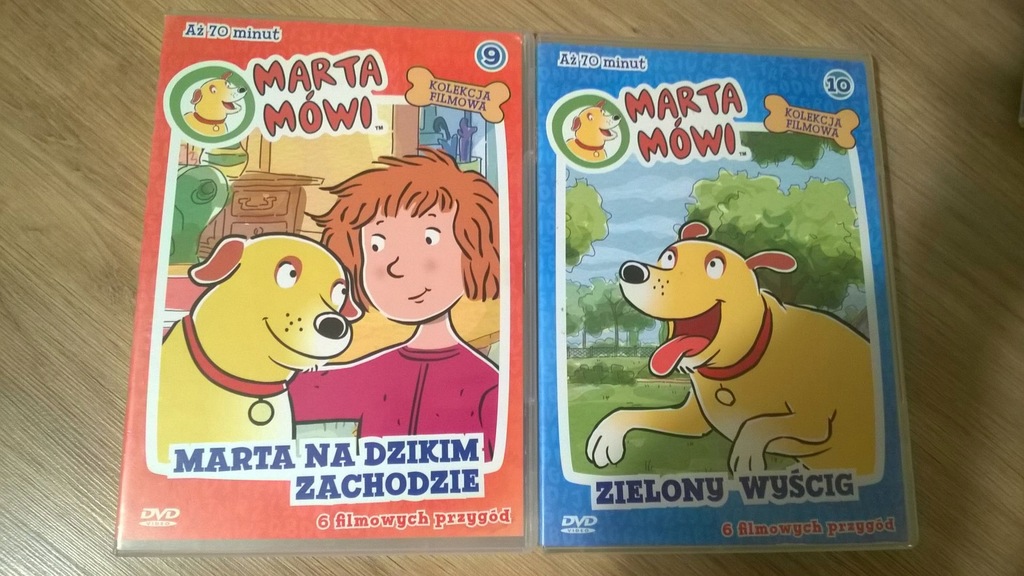 marta mówi część 9 i 10, płyty DVD