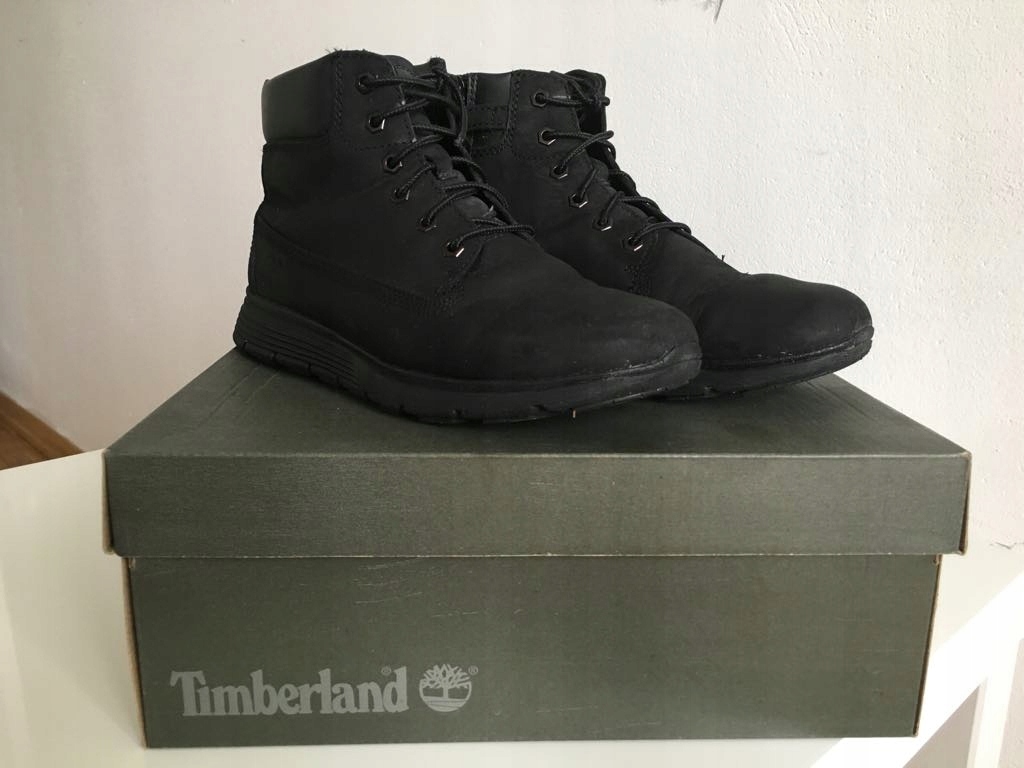 buty zimowe timberland czarne 38