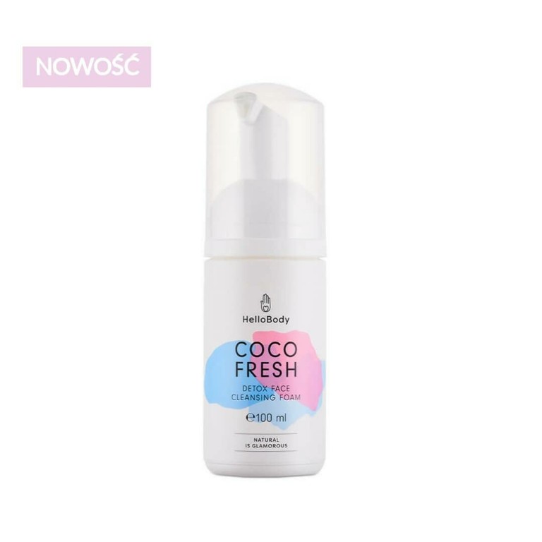 Pianka do mycia twarzy Coco fresh,  Hello body